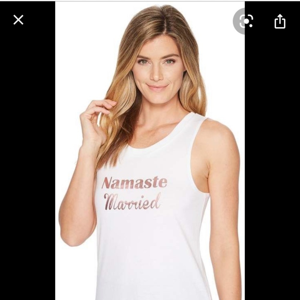 Onzie Bride Namaste Married Tank